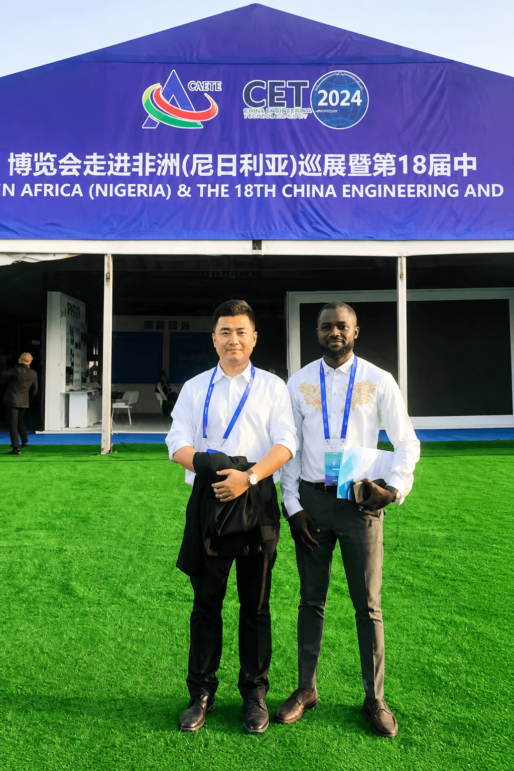 HueWave at an international technology exhibition